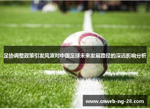 足协调整政策引发风波对中国足球未来发展路径的深远影响分析